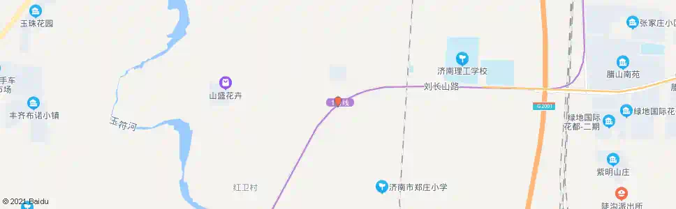济南仁里庄村_公交站地图_济南公交_妙搜公交查询2025