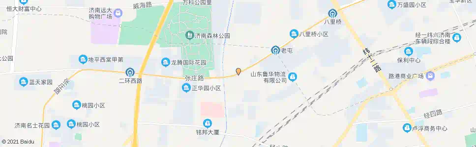 济南张庄路段兴东路_公交站地图_济南公交_妙搜公交查询2025