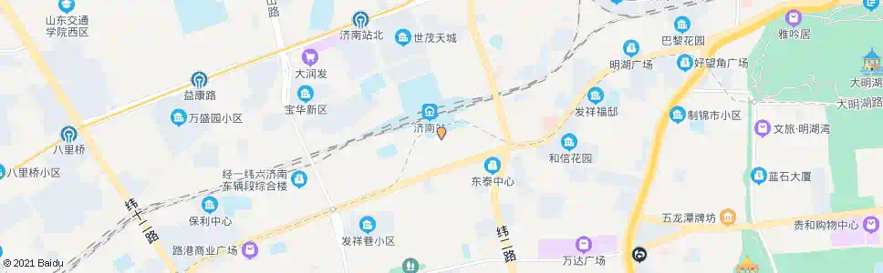 济南建设银行_公交站地图_济南公交_妙搜公交查询2025