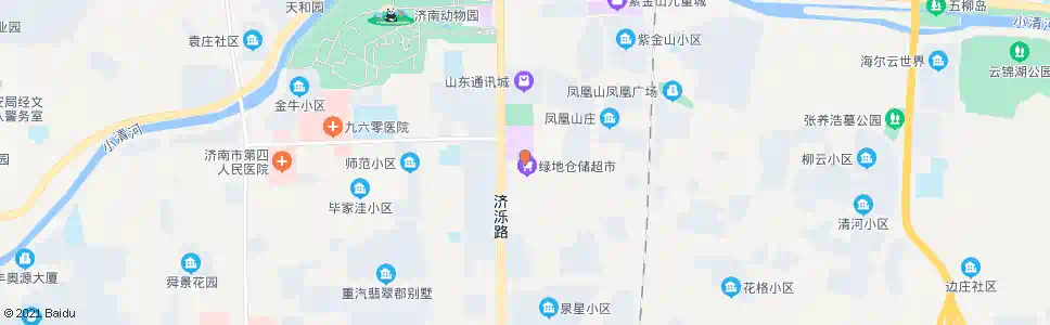 济南标山南路西口_公交站地图_济南公交_妙搜公交查询2025