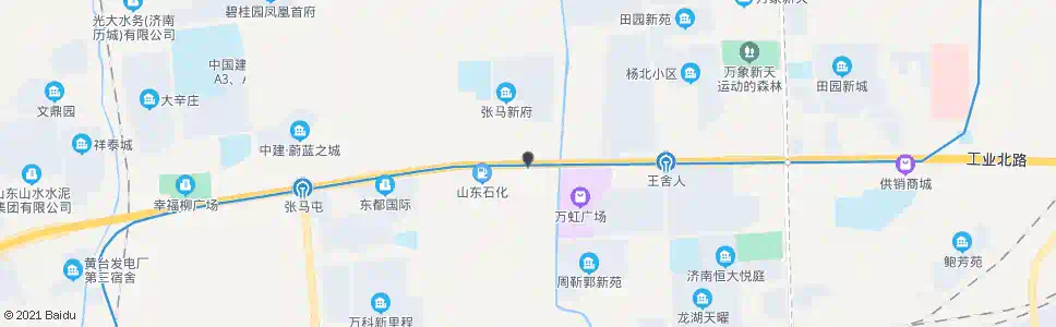济南工业北路开源路_公交站地图_济南公交_妙搜公交查询2025