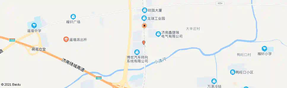 济南大辛村南_公交站地图_济南公交_妙搜公交查询2025