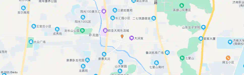 济南建设路二七南路_公交站地图_济南公交_妙搜公交查询2025