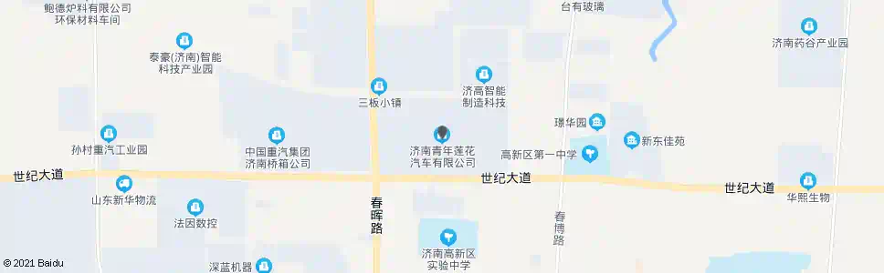 济南济南青年莲花汽车公司_公交站地图_济南公交_妙搜公交查询2025