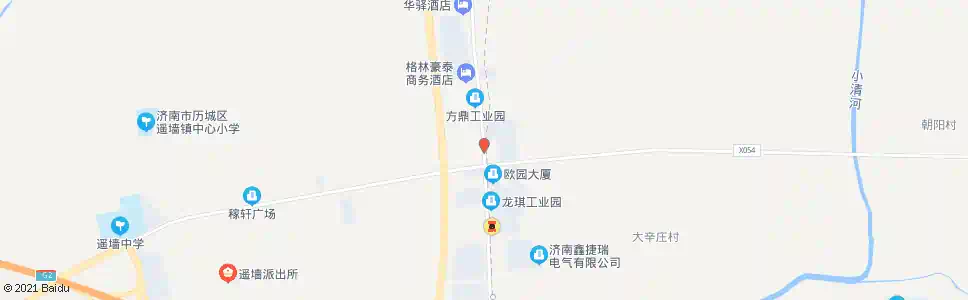 济南机场路荷花路_公交站地图_济南公交_妙搜公交查询2025