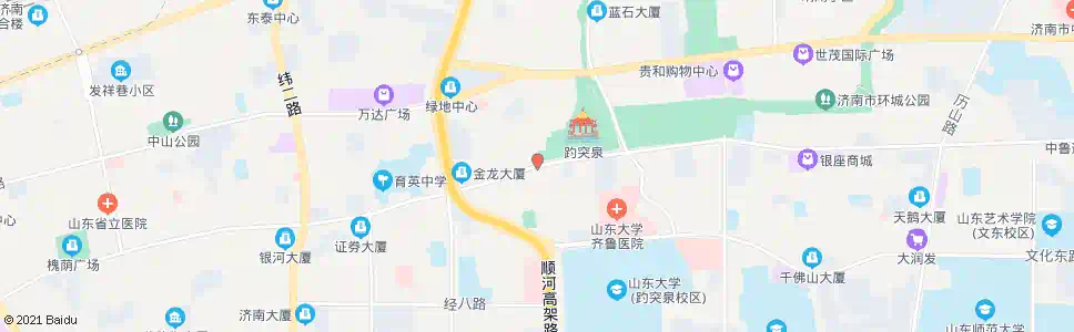 济南饮虎池_公交站地图_济南公交_妙搜公交查询2025