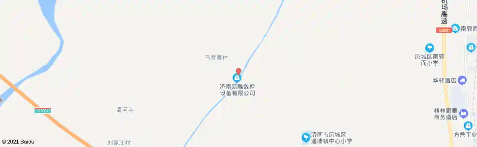 济南马官寨_公交站地图_济南公交_妙搜公交查询2025