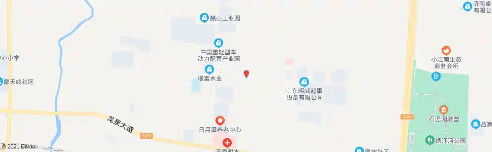 济南山阳西_公交站地图_济南公交_妙搜公交查询2025