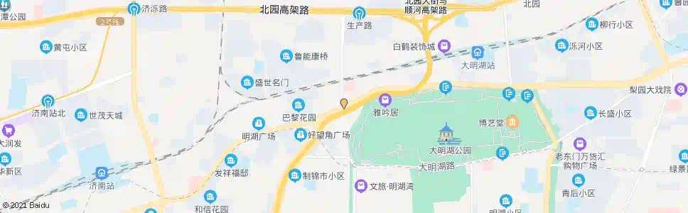 济南河套庄_公交站地图_济南公交_妙搜公交查询2025