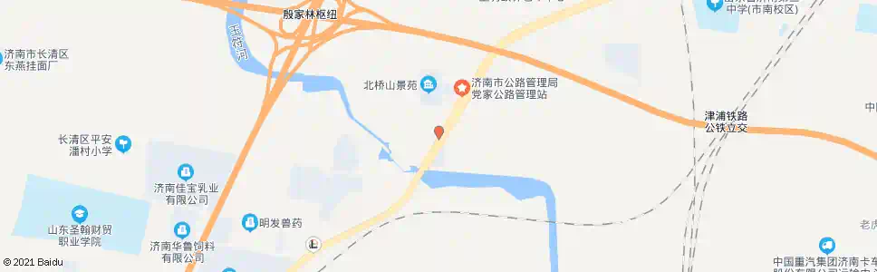 济南北桥_公交站地图_济南公交_妙搜公交查询2025