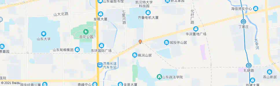 济南七里河_公交站地图_济南公交_妙搜公交查询2025