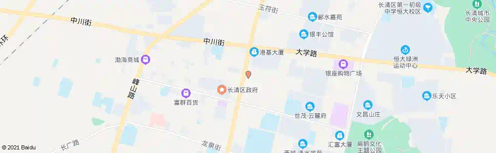 济南长清区地税局_公交站地图_济南公交_妙搜公交查询2025