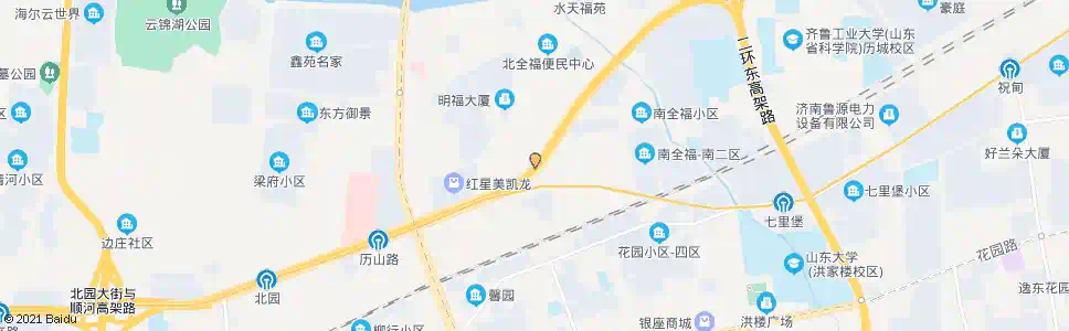 济南北园大街_公交站地图_济南公交_妙搜公交查询2025