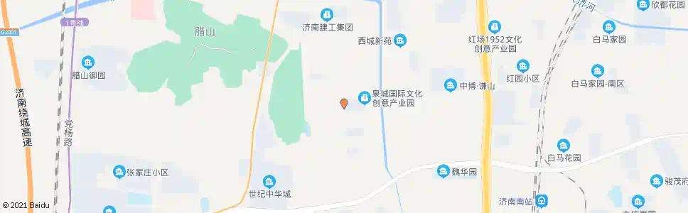 济南克朗山东路腊山路_公交站地图_济南公交_妙搜公交查询2025