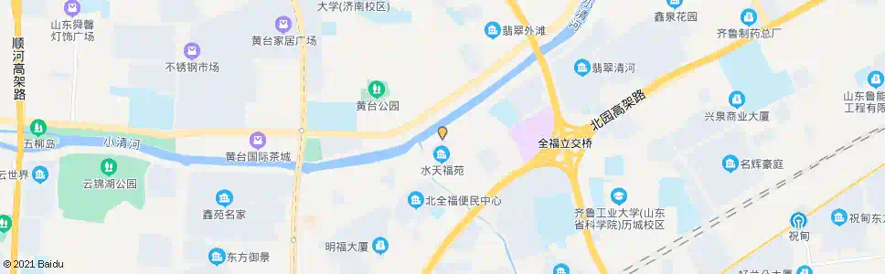 济南小清河盐仓码头_公交站地图_济南公交_妙搜公交查询2025