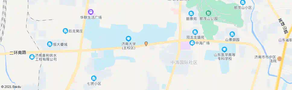济南济大东南门_公交站地图_济南公交_妙搜公交查询2025