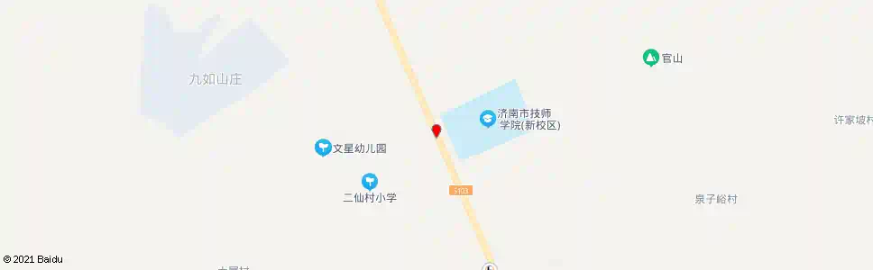 济南二仙村_公交站地图_济南公交_妙搜公交查询2025