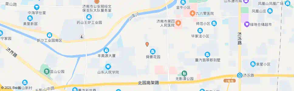 济南田庄东路_公交站地图_济南公交_妙搜公交查询2025