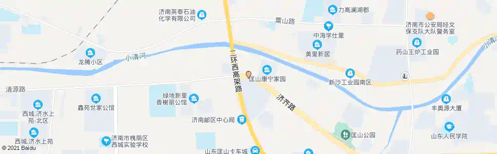 济南南沙小区_公交站地图_济南公交_妙搜公交查询2025