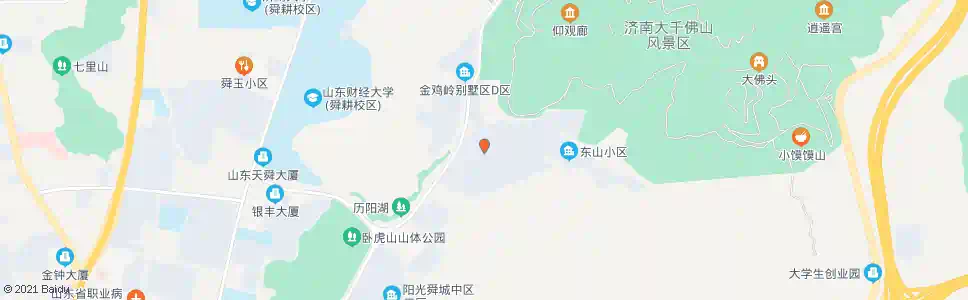 济南东山路_公交站地图_济南公交_妙搜公交查询2025