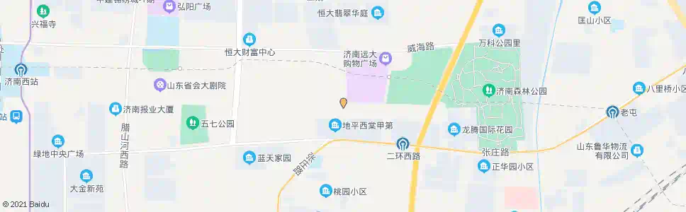 济南潍坊路日照路_公交站地图_济南公交_妙搜公交查询2025