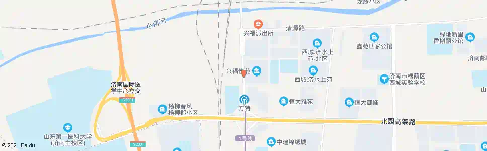 济南齐鲁大道聊城路_公交站地图_济南公交_妙搜公交查询2025