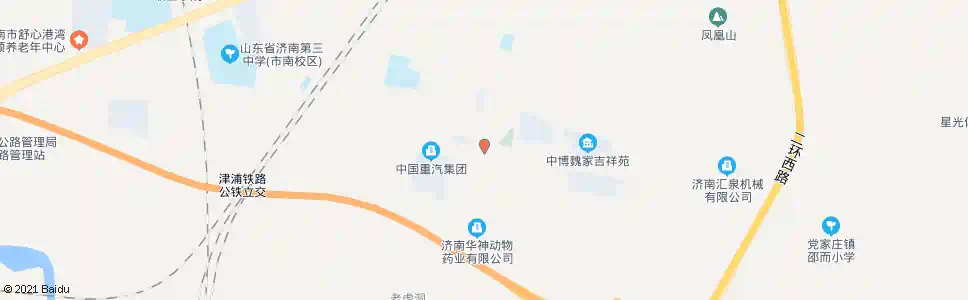 济南党家枣林_公交站地图_济南公交_妙搜公交查询2025