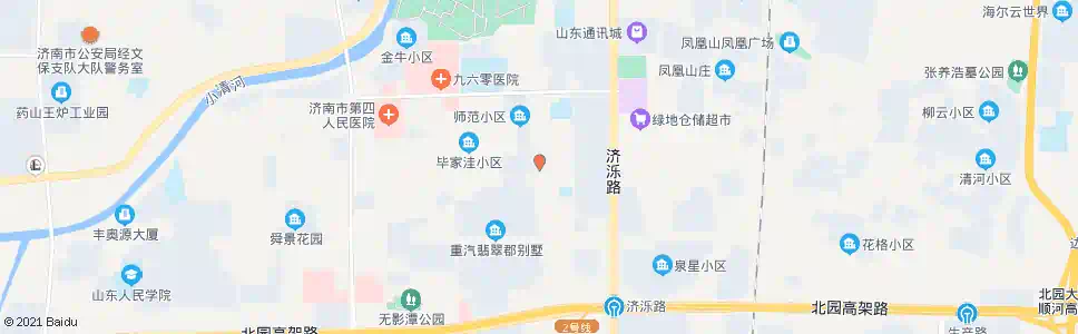 济南工人新村西街_公交站地图_济南公交_妙搜公交查询2025