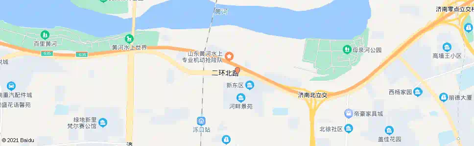 济南赵家庄西_公交站地图_济南公交_妙搜公交查询2025