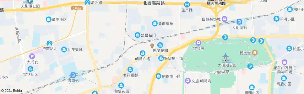 济南北坦大街_公交站地图_济南公交_妙搜公交查询2025