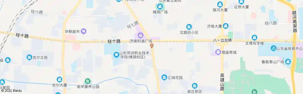 济南阳光新路北口_公交站地图_济南公交_妙搜公交查询2025