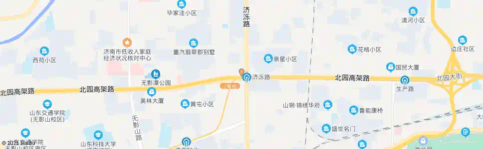 济南老东门南_公交站地图_济南公交_妙搜公交查询2025