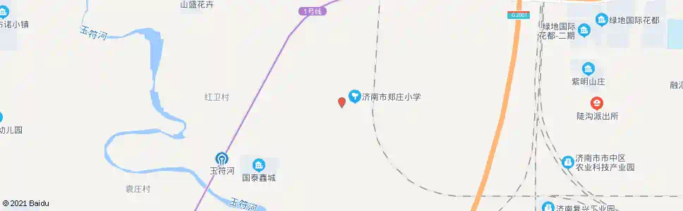 济南郑庄村_公交站地图_济南公交_妙搜公交查询2025