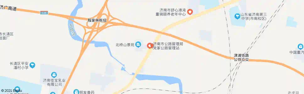 济南北桥北_公交站地图_济南公交_妙搜公交查询2025