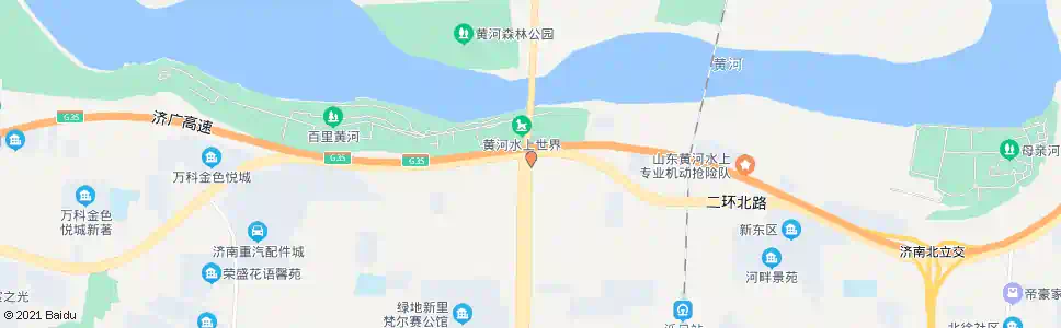 济南黄河公园_公交站地图_济南公交_妙搜公交查询2025