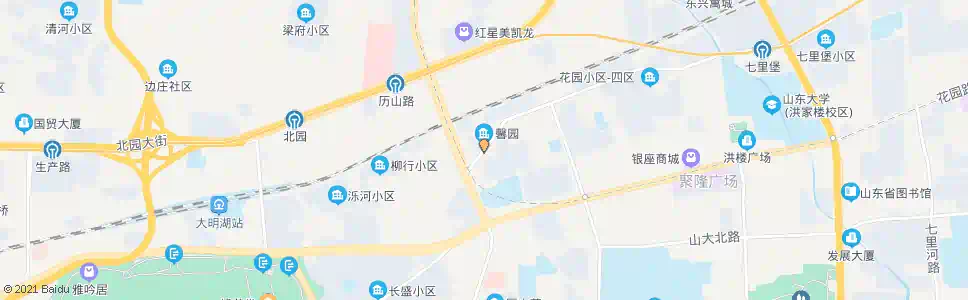 济南黄台南路西口_公交站地图_济南公交_妙搜公交查询2025