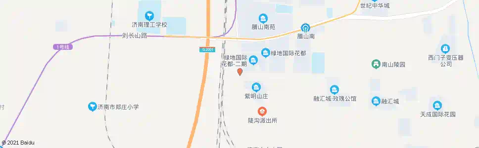 济南马家庄北_公交站地图_济南公交_妙搜公交查询2025