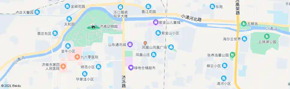 济南标山路_公交站地图_济南公交_妙搜公交查询2025