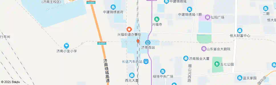 济南辛西路北口_公交站地图_济南公交_妙搜公交查询2025
