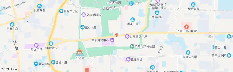 济南天地坛街_公交站地图_济南公交_妙搜公交查询2025