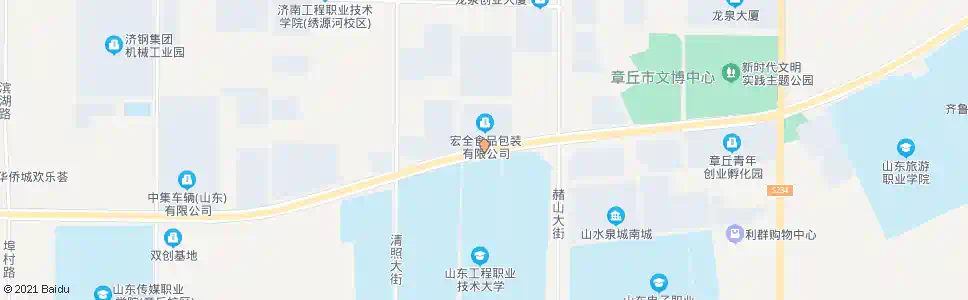 济南凯文学院_公交站地图_济南公交_妙搜公交查询2025