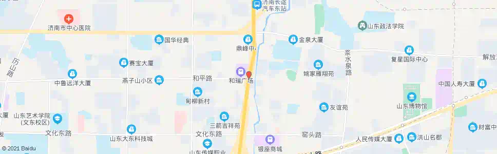 济南二环东路和平路_公交站地图_济南公交_妙搜公交查询2025
