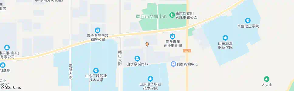 济南电子学院路口_公交站地图_济南公交_妙搜公交查询2025
