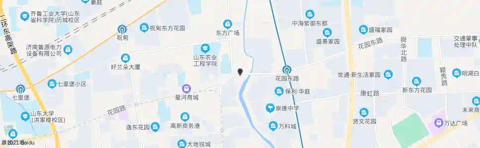 济南十里河东_公交站地图_济南公交_妙搜公交查询2025