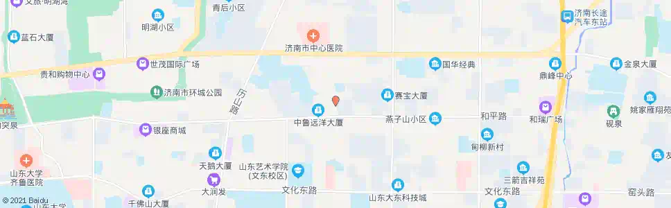 济南历山东路南口_公交站地图_济南公交_妙搜公交查询2025