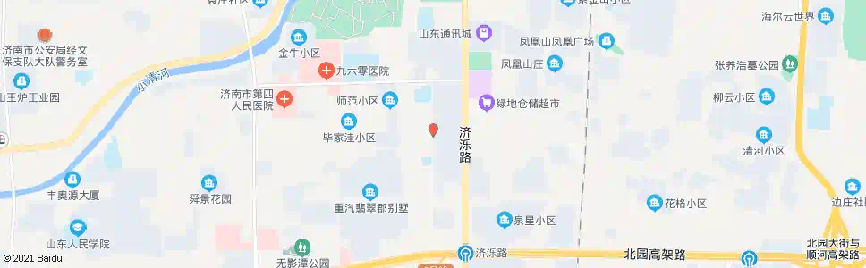 济南工人新村中街_公交站地图_济南公交_妙搜公交查询2025