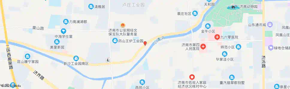 济南王炉庄_公交站地图_济南公交_妙搜公交查询2025