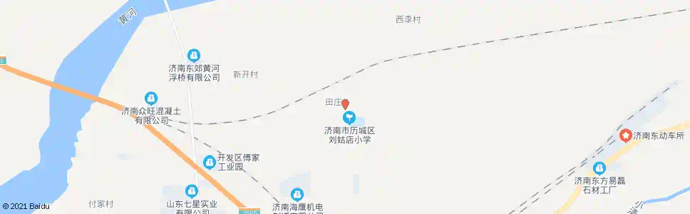 济南刘姑店_公交站地图_济南公交_妙搜公交查询2025