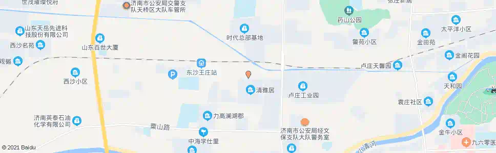 济南清雅居_公交站地图_济南公交_妙搜公交查询2025