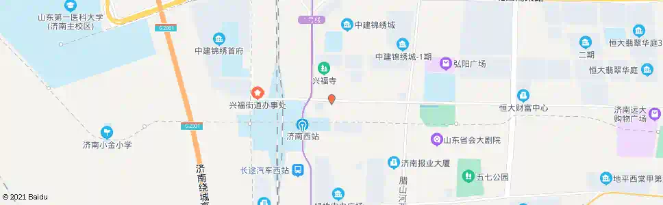 济南齐州路威海路_公交站地图_济南公交_妙搜公交查询2025